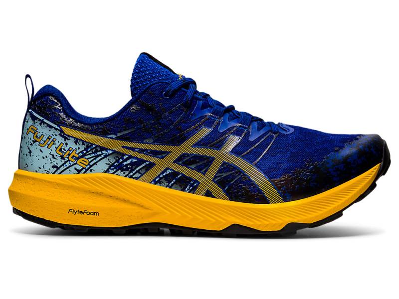 Sapato Para Trilha Asics FUJI LITE 2 Homem Azuis, 3228A827.477